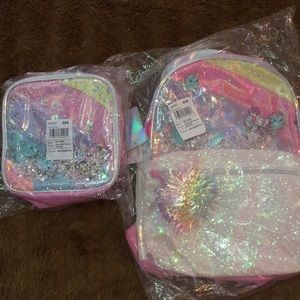 Glitter Book Bag & Lunch Box